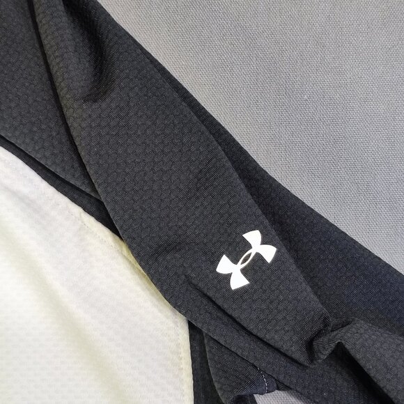 Under Armour ColdGear Reactor sweatshirt women's size L Fitted, black & white - Picture 8 of 10